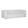 Fotelis Home4You Sofa LEESI 3-vietė, balta