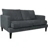 Fotelis Home4you Sofa LINELL 2-vietė, pilka