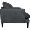 Fotelis Home4you Sofa LINELL 2-vietė, pilka