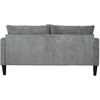 Fotelis Home4You Sofa LINELL 2-vietė, ruda