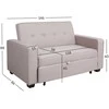 Home4You Sofa-lova FEYA, smėlio spalvos