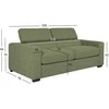 Home4you Sofa-lova KINGSTON Žalia