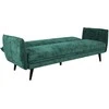 Home4You Sofa lova NOELLA Žalia, Trivietė, 212x82 cm