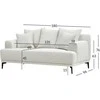 Home4You Sofa MAGNOLIA 2-vietė, šviesiai smėlio