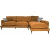 Home4you Kampinė sofa DAISY DK, ruda