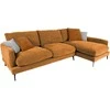 Home4you Kampinė sofa DAISY DK, ruda