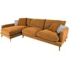 Home4you Kampinė sofa DAISY KK, ruda