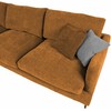 Home4you Kampinė sofa DAISY KK, ruda