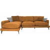 Home4you Kampinė sofa DAISY KK, ruda