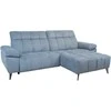 Home4you Elektrinė Kampinė sofa LUZERN dešinioji kampinė, melsva