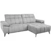 Home4You Elektrinė Kampinė sofa LUZERN dešinioji kampinė, pilka