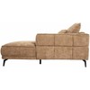 Home4you Kampinė sofa OLIVIA DK, smėlio