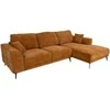 Home4You Kampinė sofa OLIVIA DK, ruda