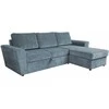 Home4you Kampinė sofa-lova INGMAR Jūros mėlyna