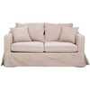 Dvivietė sofa „SIENNA“, smėlio spalvos