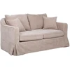 Dvivietė sofa „SIENNA“, smėlio spalvos