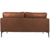 Home4you Sofa SOFIA 2-vietė, ruda