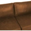 Home4You Sofa SOFIA 3-vietė, ruda