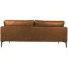 Home4You Sofa SOFIA 3-vietė, ruda