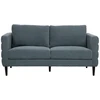 Home4You Sofa STEVENS 2-seater, greenish-pilkas