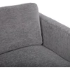 Home4You Sofa STEVENS 2-seater, pilkas