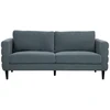 Home4You Sofa STEVENS 3-seater, greenish-pilkas