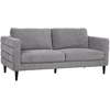 Home4You Sofa STEVENS 3-seater, pilkas