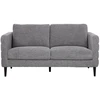 Home4You Sofa STEVENS 3-seater, pilkas