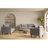 Home4You Sofa STEVENS 3 vietų, pilka