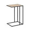 Fotelis Home4You Kavos staliukas SEAFORD 43x35xH63cm Ąžuolo