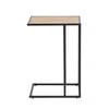 Fotelis Home4You Kavos staliukas SEAFORD 43x35xH63cm Ąžuolo
