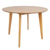 Fotelis Home4You Valgomojo stalo komplektas ROXBY apvalus stalas, 4 vnt