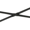 Home4You Stalas SEAFORD, 100x45xH75 cm, stalviršis: medžio drožlių plokštė, spalva: ąžuolo, kojos: juodo metalo