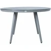 Home4You Lauko stalas SILVA D120xH75cm Pilka/Smėlio spalva