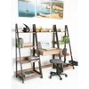 Home4you Stalas su lentyna, STEP 74x48x146cm