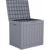 Home4You Storage box PORTOLA 56x43xH53cm/118L, beige plastikas