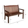 Home4You Lauko suoliukas WINDSOR dvivietis