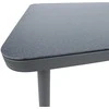Home4You Stalas ANDROS 90x90xH75cm, pilkas