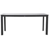Stalas BEIDA 180x90x75 cm, juodas