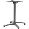Home4You Stalo koja BISTRO 67x67xH72cm Pilka