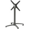Home4You Stalo koja BISTRO 67x67xH72cm Pilka
