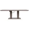 Home4You Stalas MARENDA 150x90xH2-75cm, pilkšvai smėlio spalvos