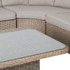 Stalas PACIFIC 120x80xH46/65cm