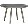 Home4You Lauko stalas SILVA D120xH75cm Pilka/Smėlio spalva
