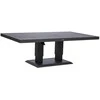 Home4You Lauko stalas TOMSON 150x90xH52-75cm Tamsiai pilka