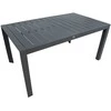 Home4You Stalas TOMSON 160x90xH73, tamsiai pilkas