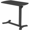 Reguliuojamo aukščio stalas ERGO su viena koja 70x40xH67,5-106cm, juodas