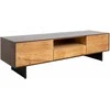 Fotelis Home4You TV spintelė VALENCIA 160x45xH45cm, ąžuolinė