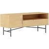 Home4You TV staliukas BASSEL 120x40xH50cm, 3D melaminas