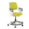 Home4You Vaikiška kėdė ROOKEE, 64x64xH76-93cm, spalva: geltona, rėmas: baltas plastikas